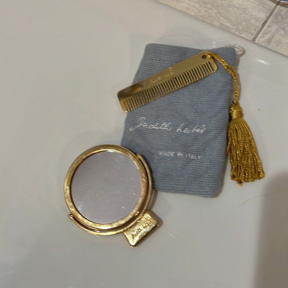 Vintage~Judith Leiber~Black Snake Skin with Gold and Carnelian stones clasp bag - Picture 9 of 9